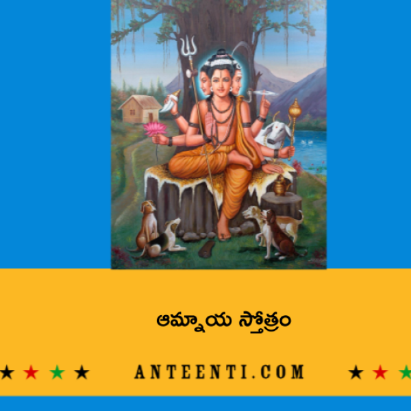 Amnaya Stotram – ఆమ్నాయ స్తోత్రం - Telugu Lyrics